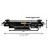 Atlas PREMIUM 408SL 4 Post Lift + RJ35 Sliding Jacks Combo
