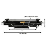 Atlas PREMIUM 408SL 4 Post Lift + RJ35 Sliding Jacks Combo