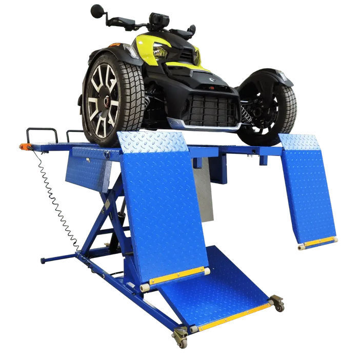 iDEAL A-2200IEH-XR Electric / Hydraulic ATV Lift Bench - Mechanic Super Store