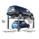 Atlas PREMIUM 408SL 4 Post Lift + RJ35 Sliding Jacks Combo