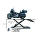 Atlas HI-RISE 1500 Motorcycle/ATV Lift 1,500 lb Capacity - Mechanic Super Store