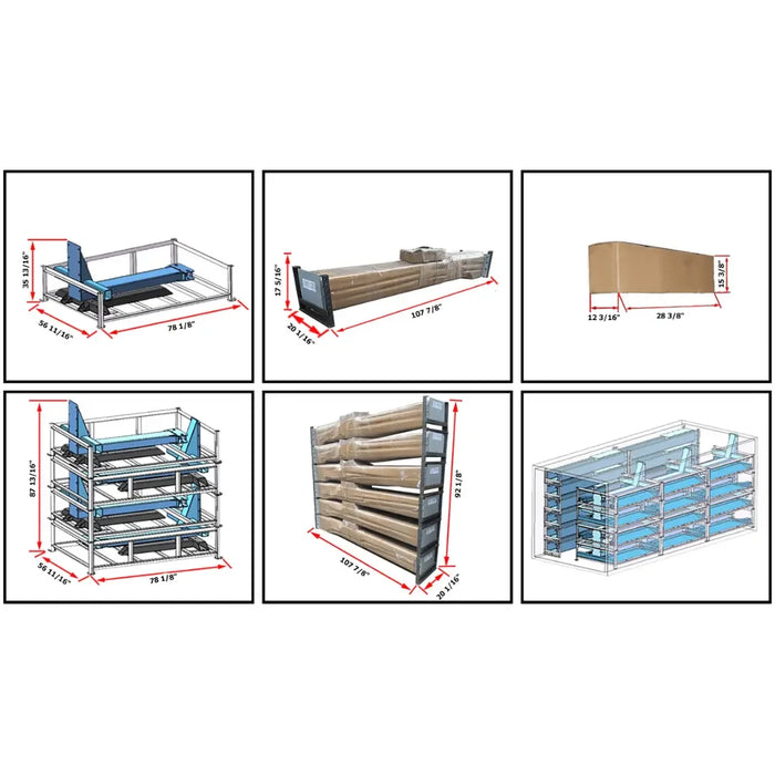 Amgo SL-7 7,000 lb Single Post Lift - Mechanic Super Store