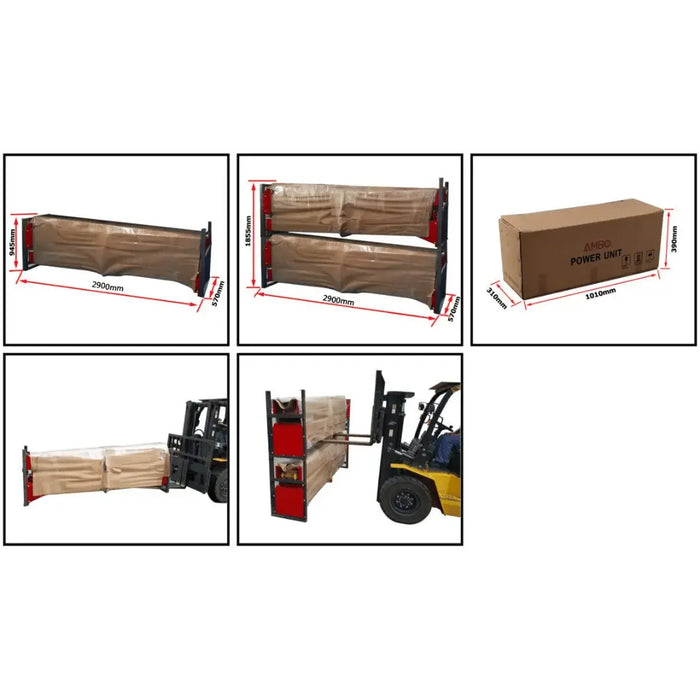 Amgo BP-12 12,000 Lb 2 Post Lift - Mechanic Super Store