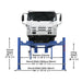 Atlas Platinum PVL14 14000 lb Certified 4-Post Lift - Mechanic Super Store