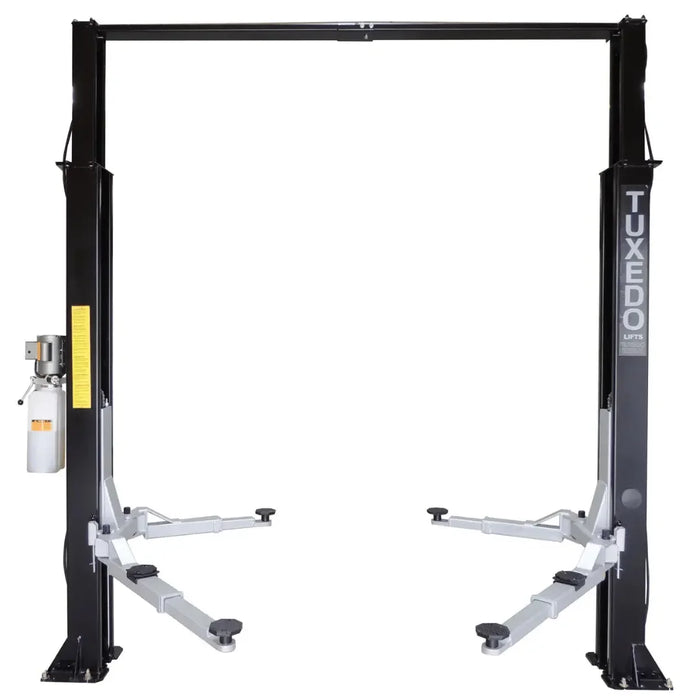 Valor - VP9KAC-TUX 9,000 lb 2 Post Clear Floor - Asymmetric - Mechanic Super Store