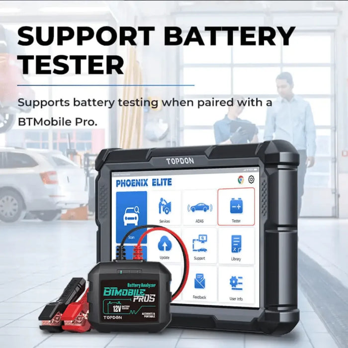Topdon USA Phoenix Elite Diagnostic Scanner - Mechanic Super Store