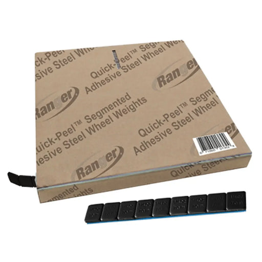 Ranger Black Tape Adhesive Steel Wheel Weights - 700 Pcs - Mechanic Super Store