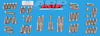 ARP BB Ford FE series SS hex accessory kit