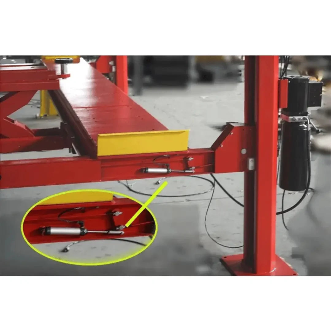 Katool KT-4H150 15,000 lbs 4 Post Alignment Lift With Rolling Jack ...