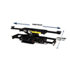 Tuxedo RJ-45 Rolling Bridge Jack 4,500 lb. Capacity