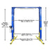 Atlas PRO-9D 9,000 lb 2 Post Overhead Lift - Mechanic Super Store