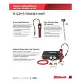 Robinair Premier R-1234yf Recover, Recycle and Recharge, RRR AC Machine