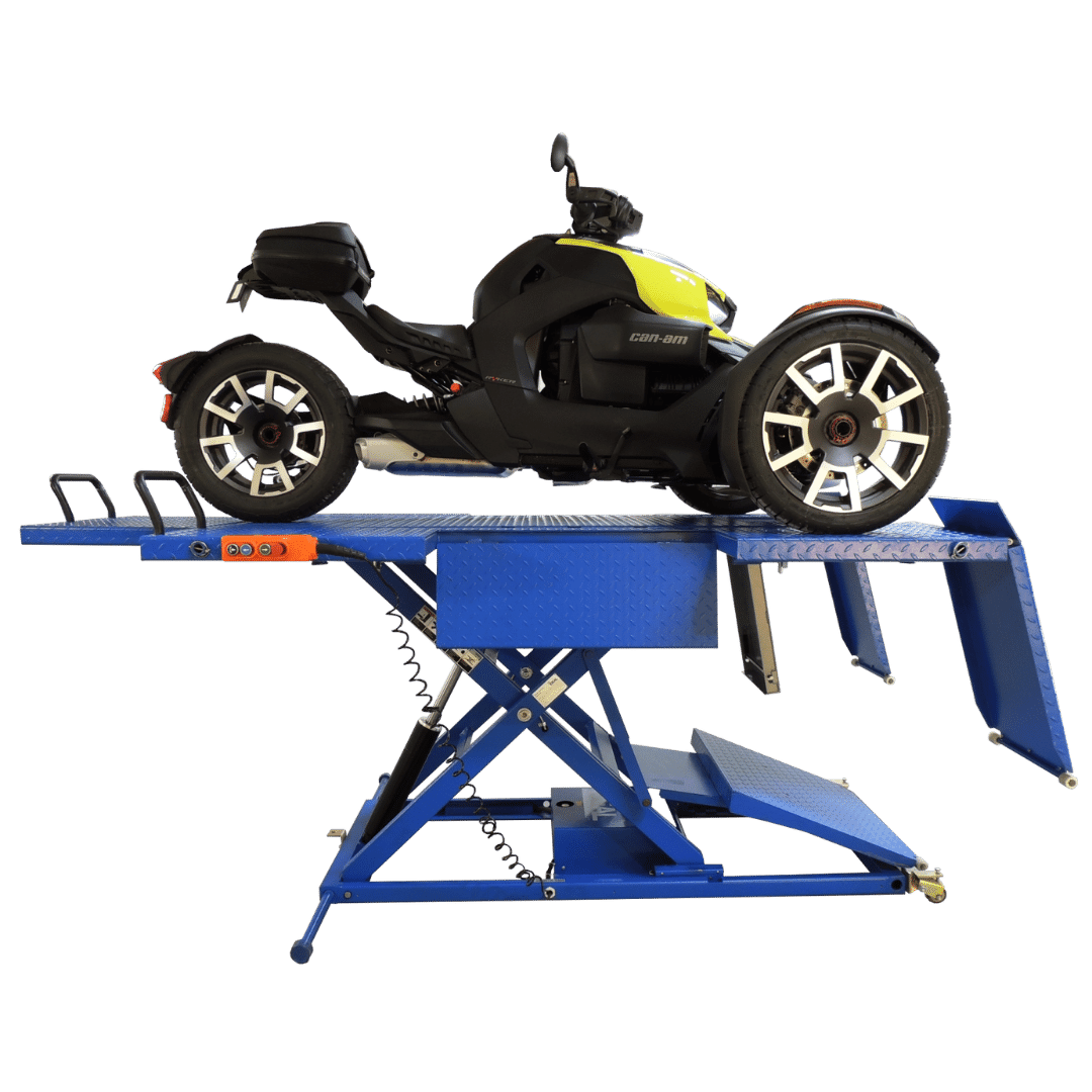 Atv Rack Workbench iDEAL A-2200IEH-XR Electric / Hydraulic ATV Lift Bench – Mechanic Super ...