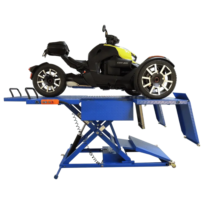 iDEAL A-2200IEH-XR Electric / Hydraulic ATV Lift Bench - Mechanic Super Store