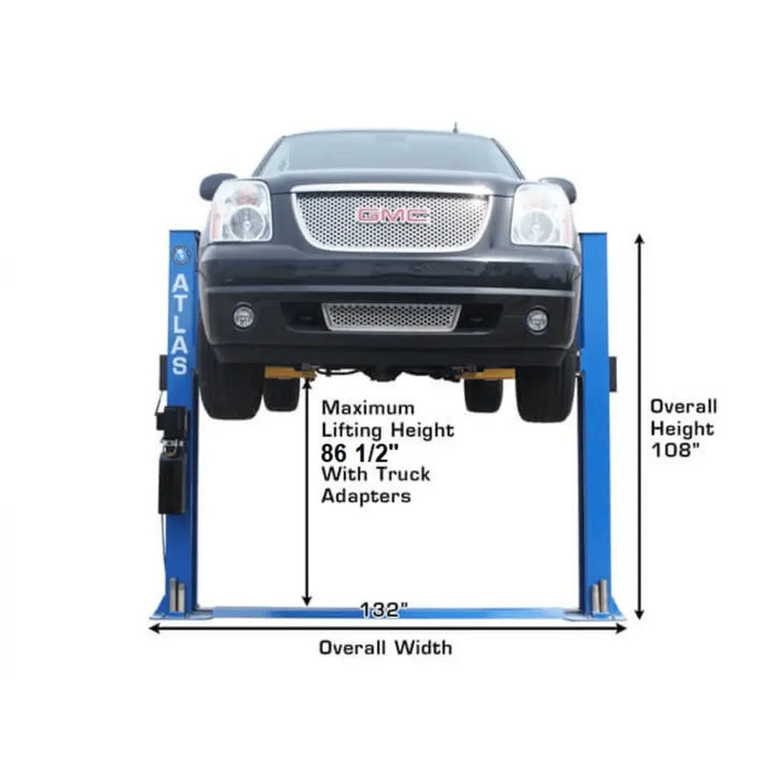 Atlas BP8000 8,000 lb Capacity Baseplate 2 Post Lift - Mechanic Super Store