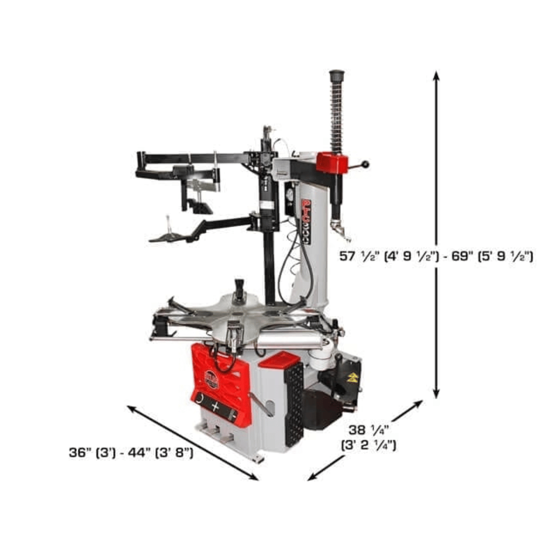 Atlas Platinum PTC300 Tire Changer + PWB50 Wheel Balancer Combo Package