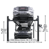 Atlas ALI Certified APEX9 4-Post Lift + RJ6 Rolling Bridge Jacks Combo