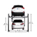 Atlas ALI Certified APEX 8 4-Post Lift + RJ35 Sliding Jacks Combo - Mechanic Super Store