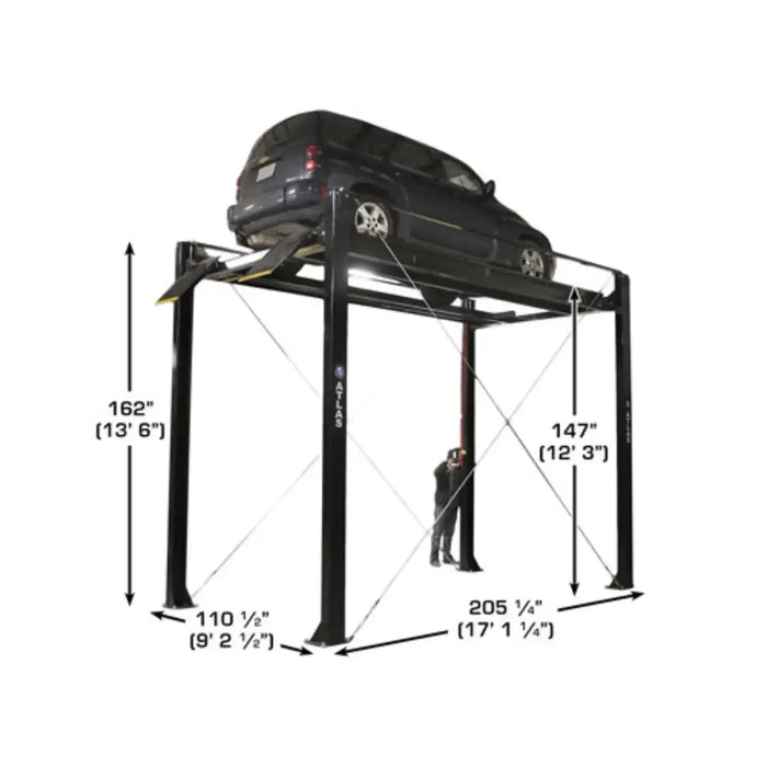 Atlas Garage PRO7000ST Super Tall 7,000 lb. 4-Post Lift - Mechanic Super Store