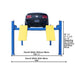 Atlas 414A Alignment Lift + RJ8 Rolling Jack Combo - Mechanic Super Store