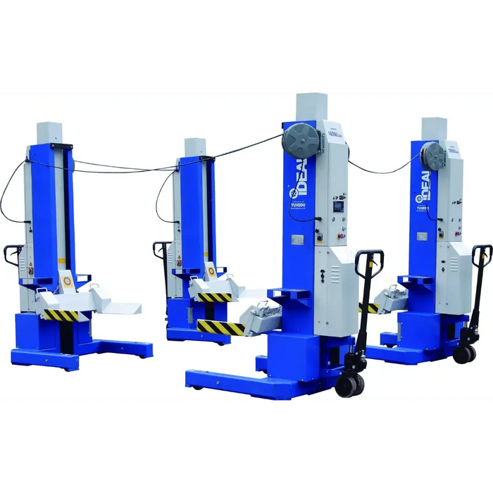 iDEAL MSC-18K-X-6108 Heavy Duty Mobile Column Lift (Set of 6) - Mechanic Super Store