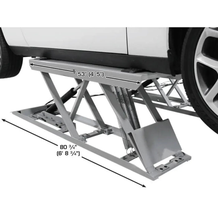 Atlas 6PL Open Center Low Rise 6,000lb Capacity Scissor Lift - Mechanic Super Store