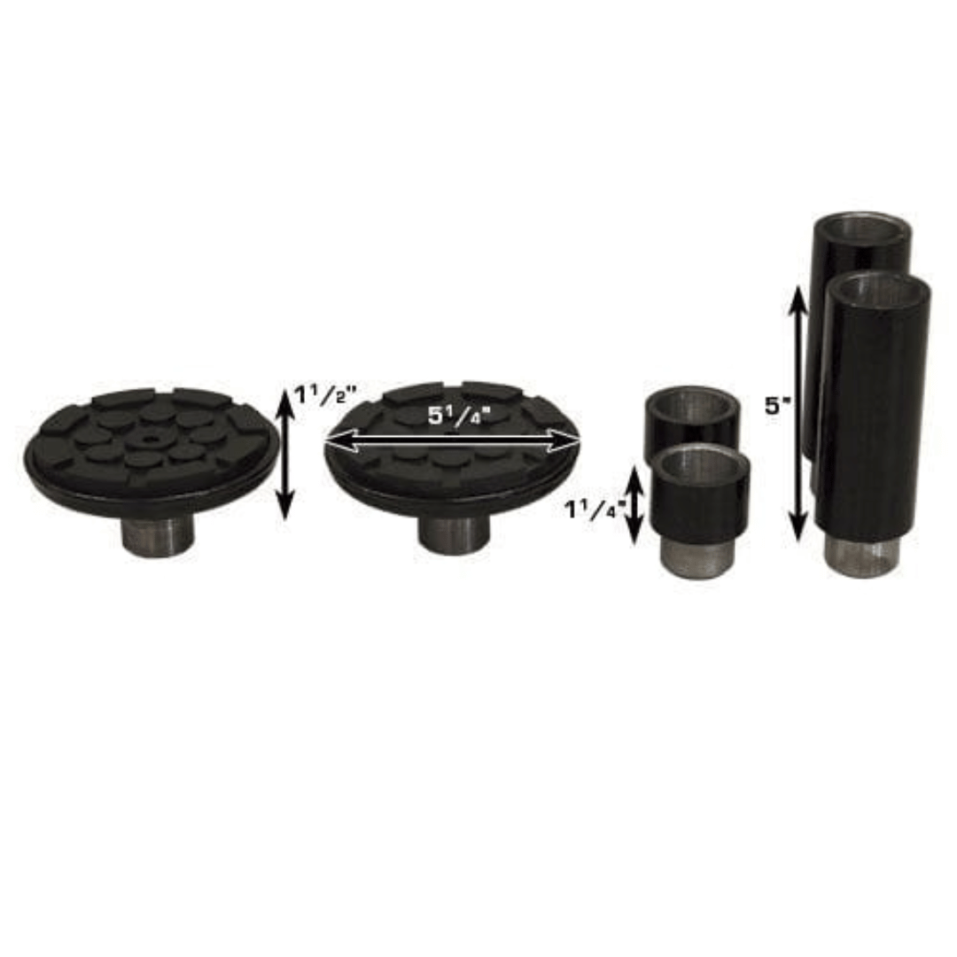 Atlas Garage PRO8000EXT 4 Post Lift + RJ35 Sliding Jacks Combo