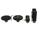 Atlas Garage PRO8000EXT 4 Post Lift + RJ35 Sliding Jacks Combo