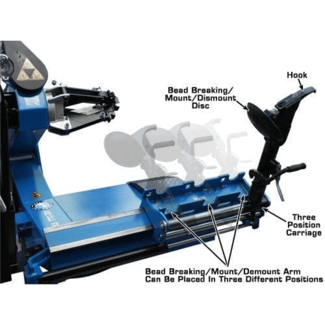 Atlas TTC301 Tire Changer + WBT-210 Wheel Balancer Combo Package