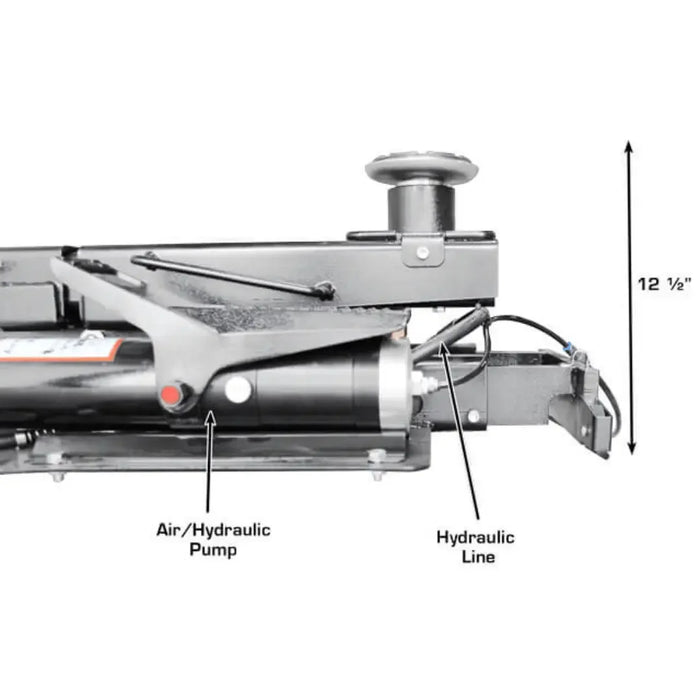 Atlas Open Front Lift + RJ7000 ALI Cert. Rolling Jack Combo - Mechanic Super Store