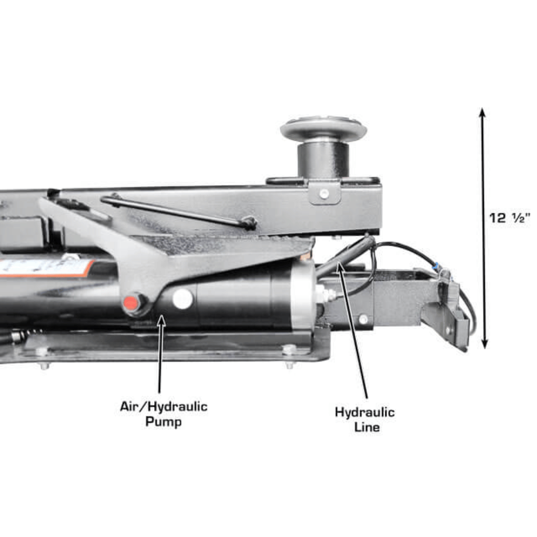 Atlas Platinum PVL14 4-Post Lift + RJ7000 Rolling Bridge Jacks ALI Certified Combo