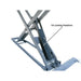 Atlas 12ASL 12,000 lb Capacity Alignment Scissor Lift - Mechanic Super Store