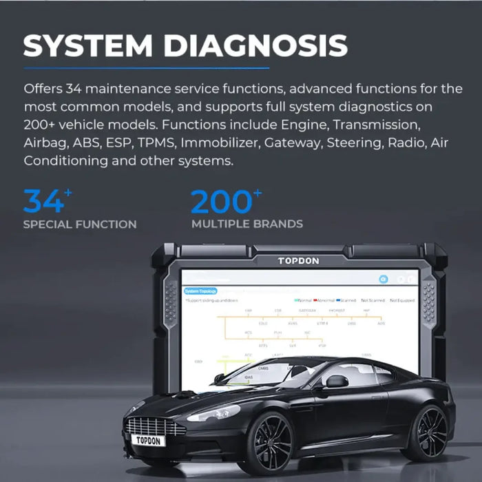 Topdon USA Phoenix Elite Diagnostic Scanner - Mechanic Super Store