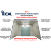 iDEAL PSB-AFOFB1388-AK Open Front Paint Booth