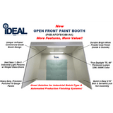 iDEAL PSB-AFOFB1388-AK Open Front Paint Booth