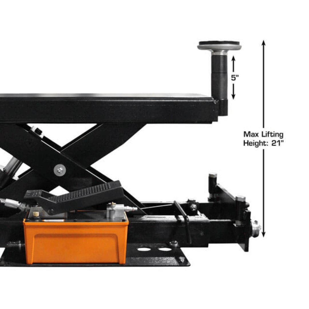 Atlas Garage PRO9000 4 Post Lift + RJ6 Rolling Jacks Combo