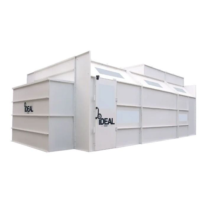 iDEAL PSB-SEMIDD26B-AK Semi Down Draft Paint Spray Booth - Mechanic Super Store