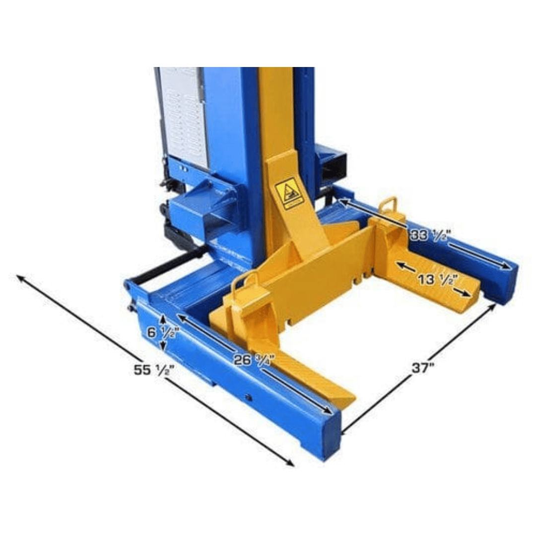 Atlas 99,000 LB. ALI Certified Battery Powered Mobile Column Lift System