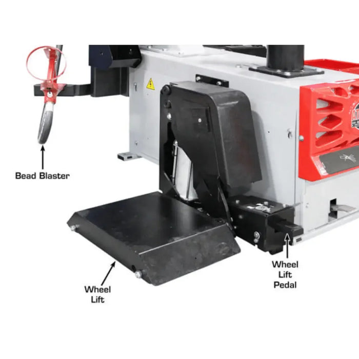 Atlas Platinum PTC500 Center Post Tire Changer w/Assist Arms - Mechanic Super Store