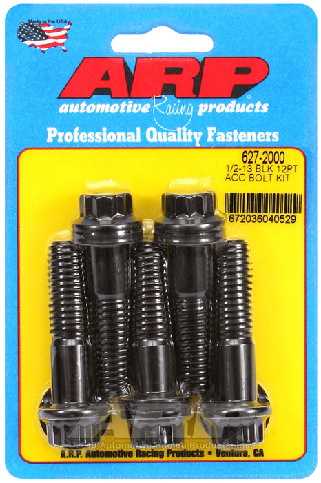 ARP 1/2-13 x 2.000 12pt black oxide bolts