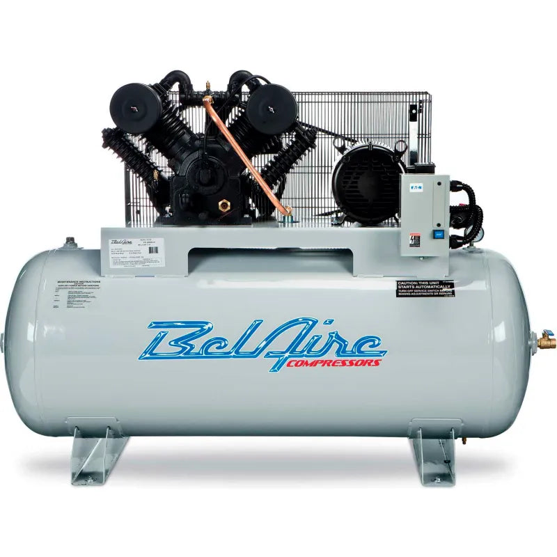 BelAire 6312H 10HP 120gal horizontal two-stage electric air compressor