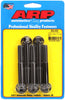 ARP 7/16-14 X 3.000 hex black oxide bolts