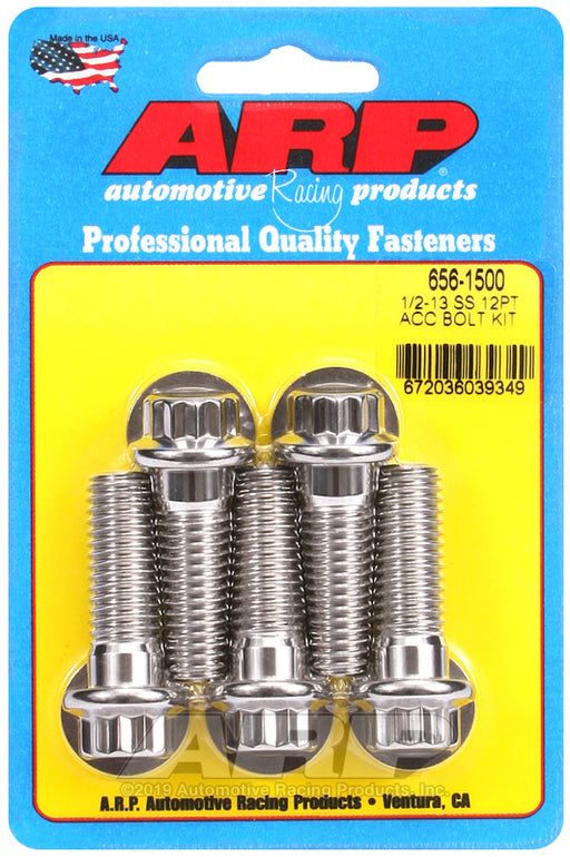 ARP 1/2-13 x 1.500 12pt SS bolts