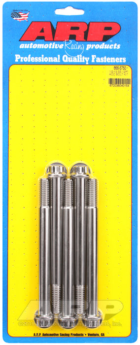 ARP 1/2-13 x 5.750 12pt SS bolts