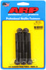 ARP M8 x 1.25 x 75 hex black oxide bolts