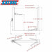 Katool KT-H105 10,000 lb 2 Post car Lift - Mechanic Super Store