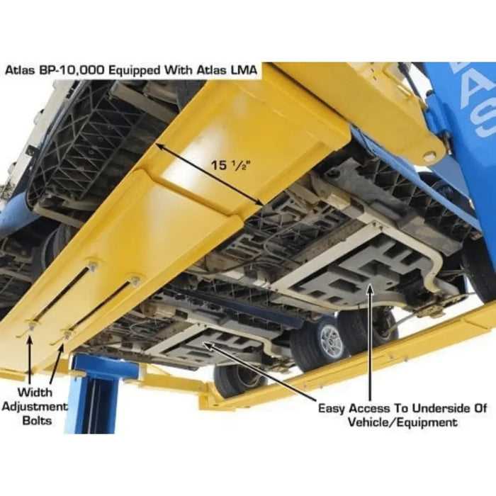 Atlas 9OHSC 2-Post Lift + Lawn Mower Adapter Combo - Mechanic Super Store