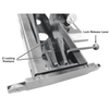 Atlas Platinum PVL14 4-Post Lift + RJ7000 Rolling Bridge Jacks ALI Certified Combo