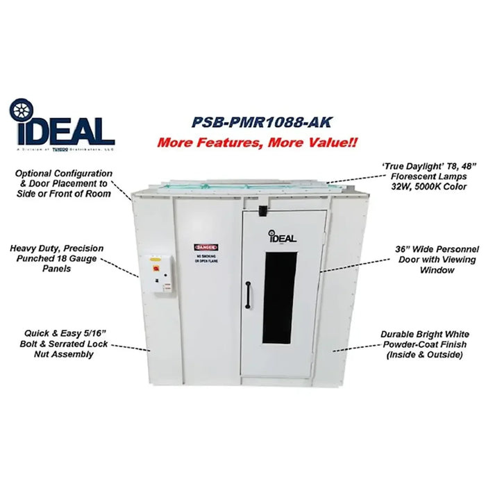iDEAL PSB-PMR1088-AK Paint Mixing Room - Mechanic Super Store