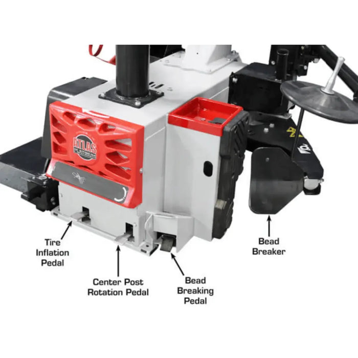 Atlas Platinum PTC500 Center Post Tire Changer w/Assist Arms - Mechanic Super Store